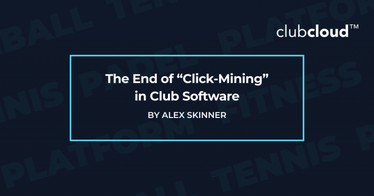 The End of “Click-Mining” in Club Software
